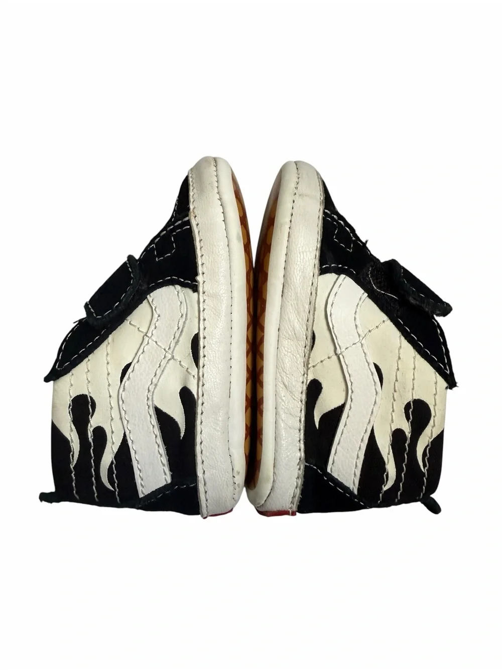 Vans infant crib shoes soft bottom Velcro size 3